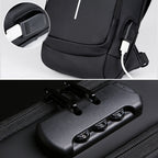 USB Charging Sport Sling Anti-Theft Shoulder Bag