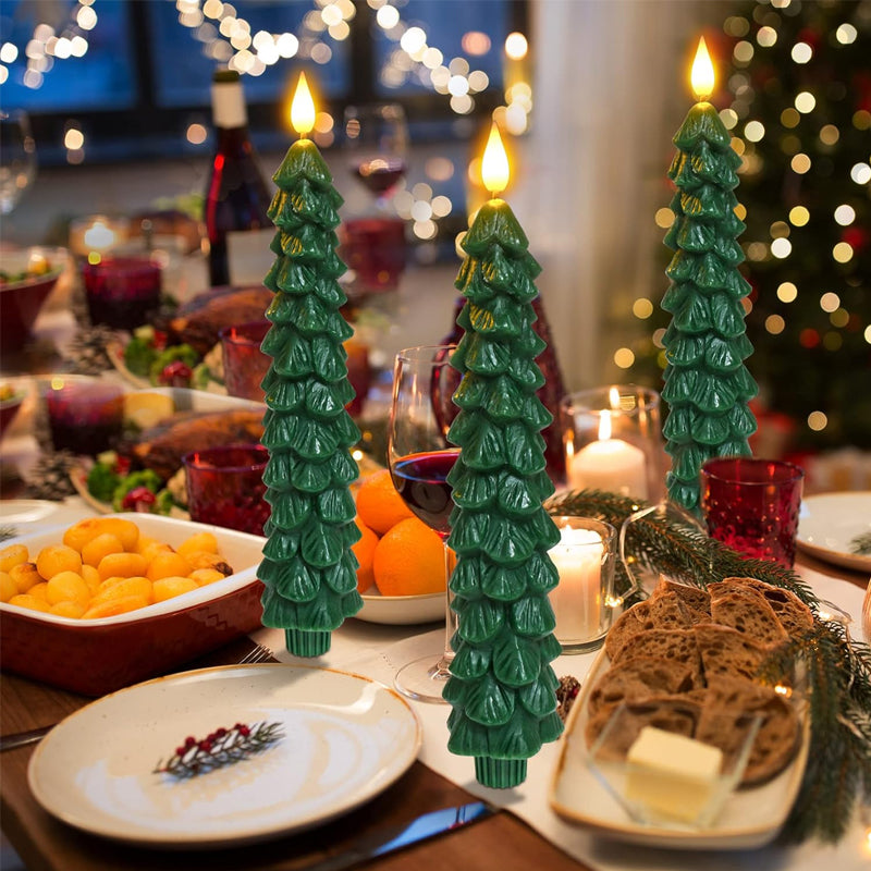 LED Christmas Tree Candles with Remote
