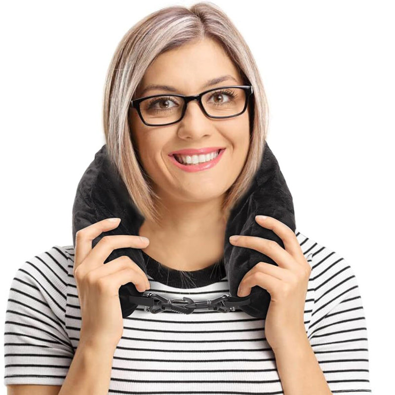 Stuffable Clothing Travel Neck Pillow