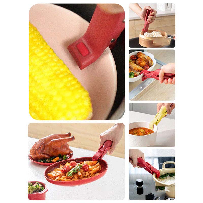 Multifunctional Anti-Burning Bowl Holder Clip for the Kitchen