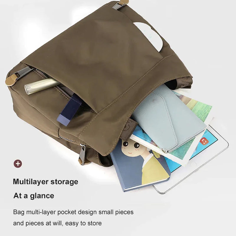 Large Capacity Nylon Shoulder Bag