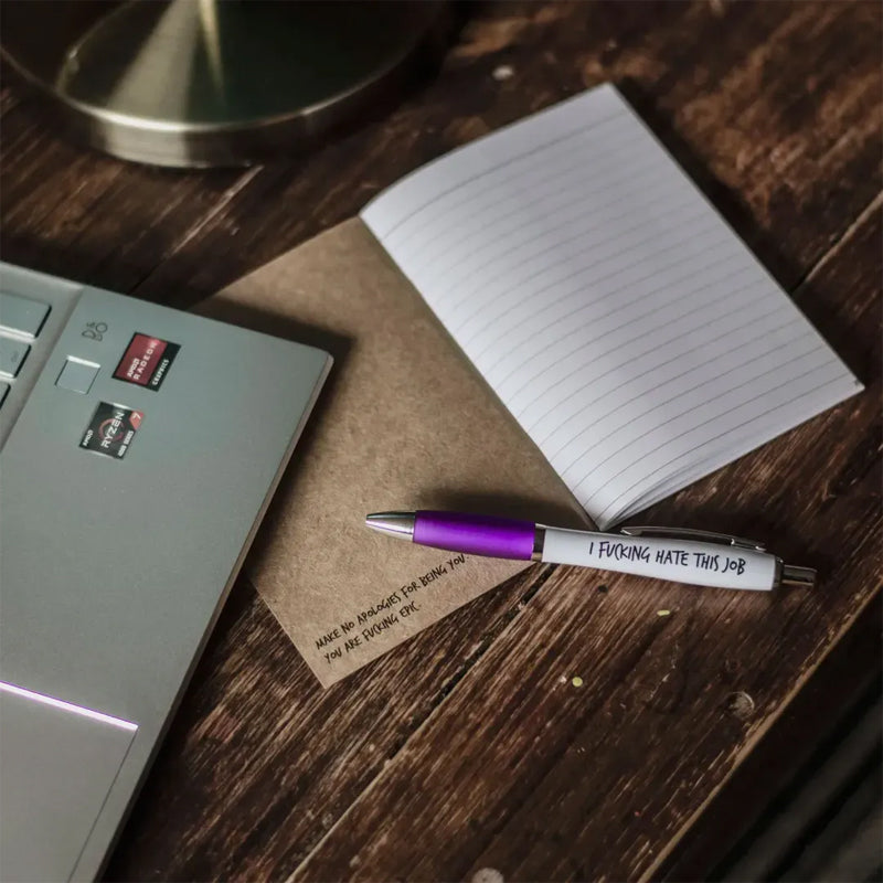 Schimpf Notebook & Pen Set🤣