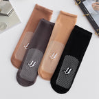 Invisible, non-slip crystal silk socks