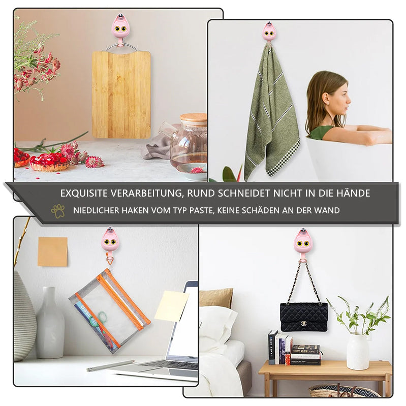 Creative cute winking cat hooks