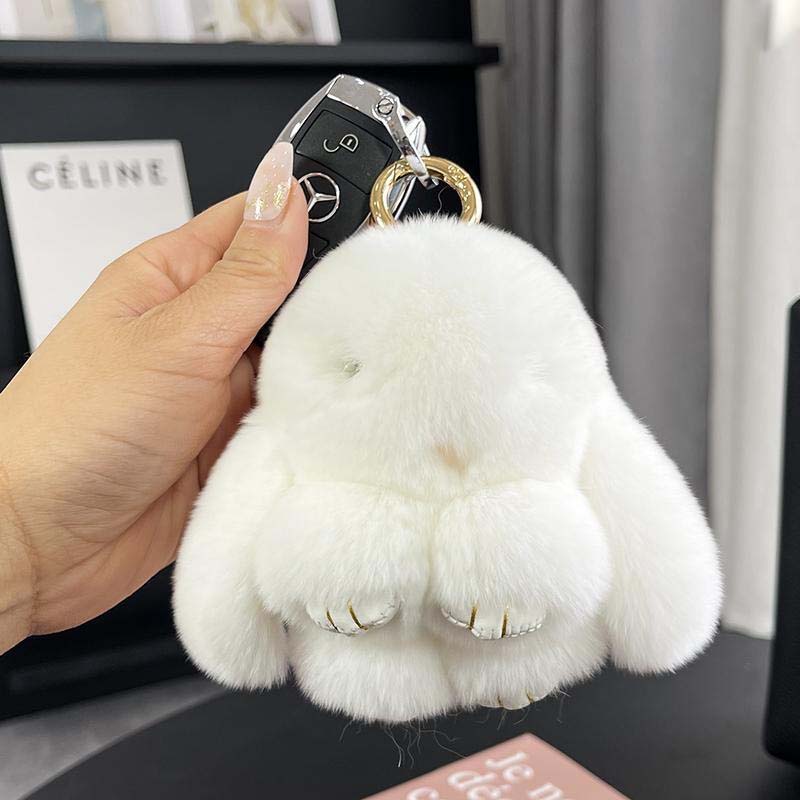 Handmade Soft Bunny PomPom Charms (Boxed Edition)