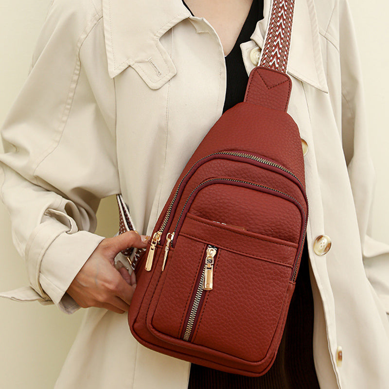 Women's Casual Zipper Belt Bag