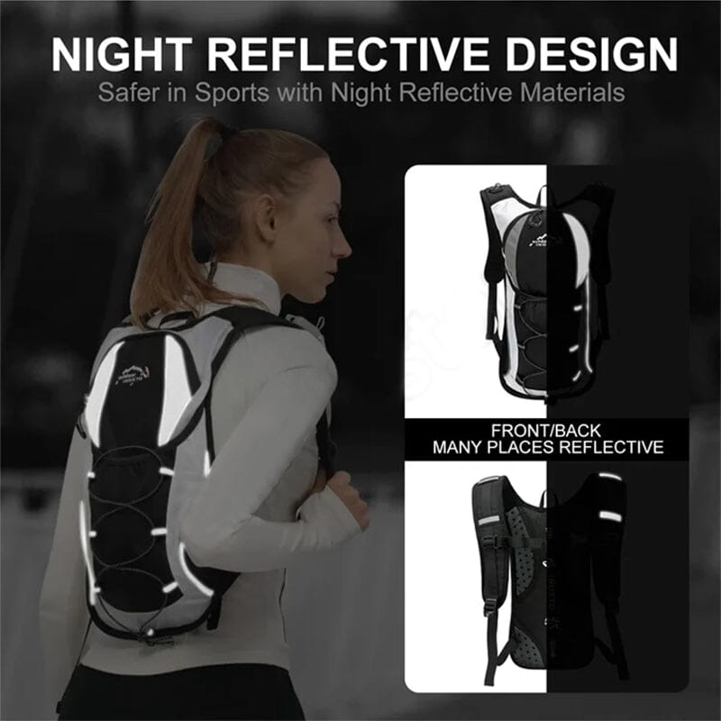 Bike backpack for outdoor sports
