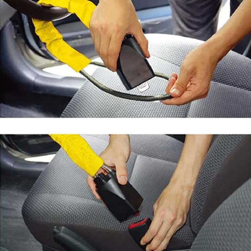 Unbeatable Steering Wheel Lock - Highest Theft Protection