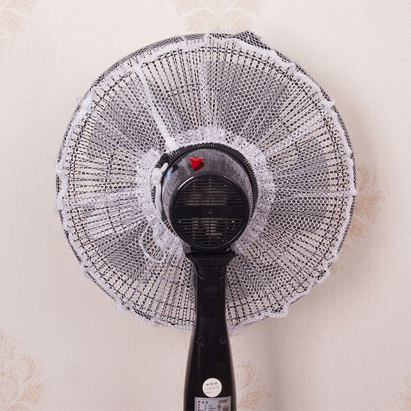 Protective net for electric fans