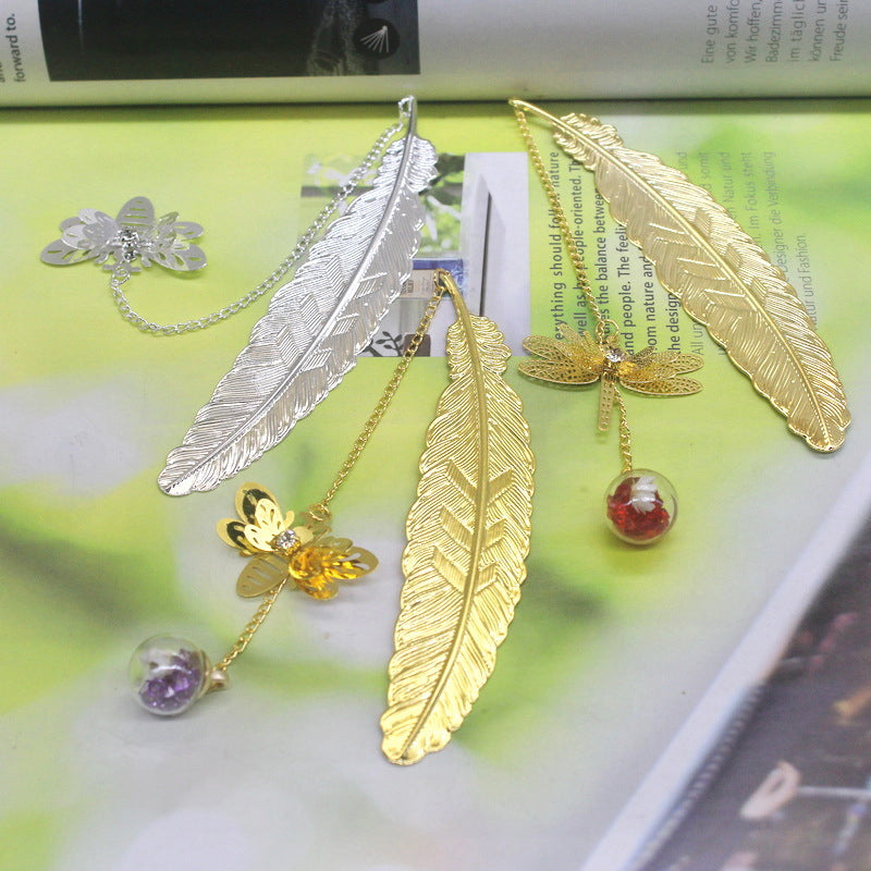 Metal Spring Bookmark