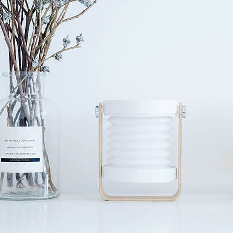Lantern lamp night light creative foldable portable LED table lamp