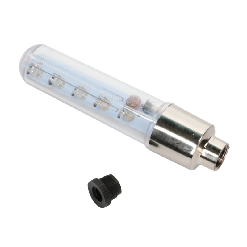 Bicycle tire flashing light