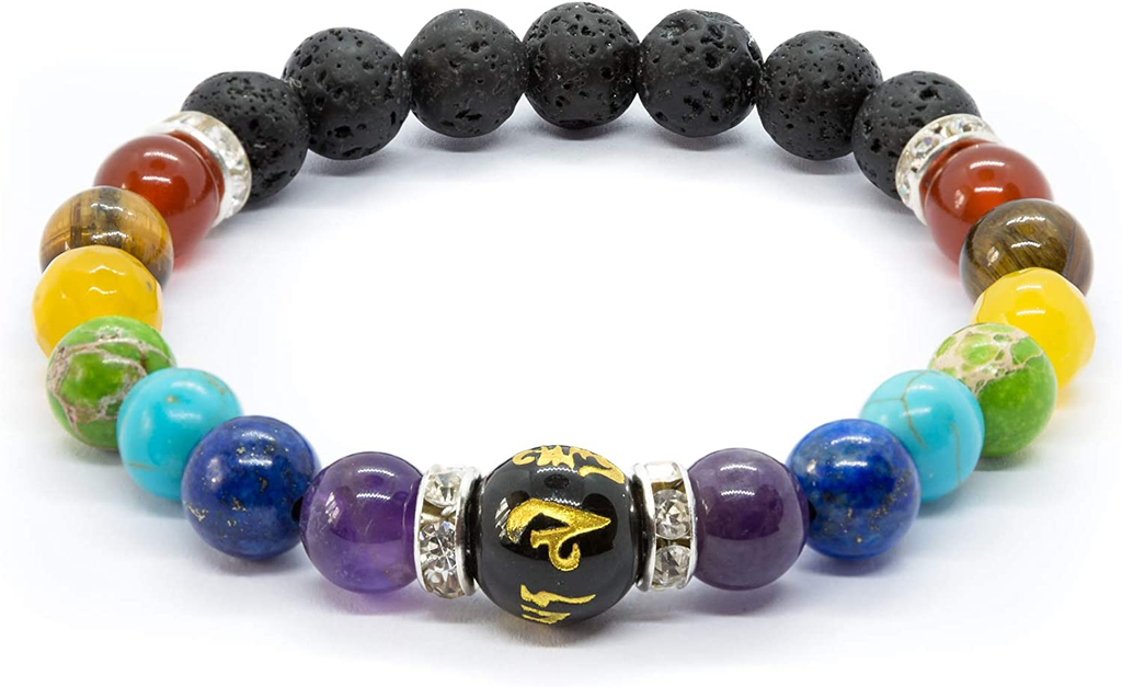 Chakra Healing Crystal Bracelet | Embrace the Power of Nature with This Symbolic Accessory