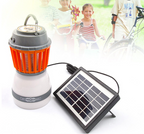 Solar LED Mosquito Lamp with Integrated Lantern – Effective Insect Protection and Lighting for Garden and Camping