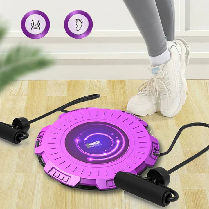 Compact and effective balance board for the waist