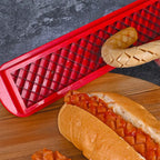 Perfect Criss-Cross Slots Hotdogs Cutter