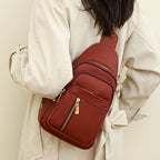 Women's Casual Zipper Belt Bag