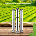 Stainless steel adjustable long handle removable weeder