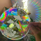 Sun catcher PVC static glass window sticker