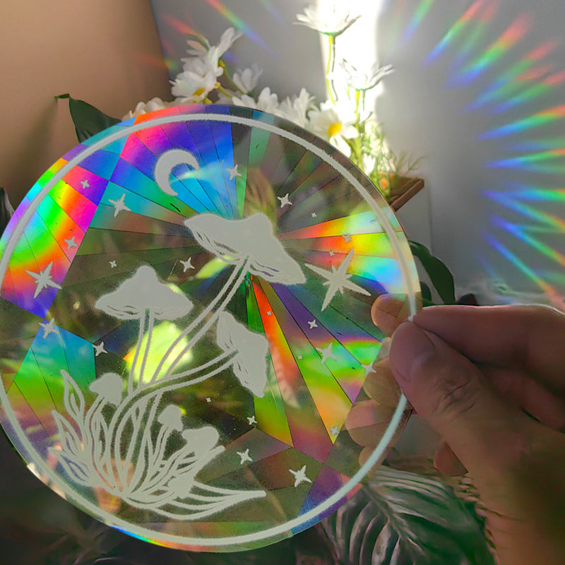Sun catcher PVC static glass window sticker
