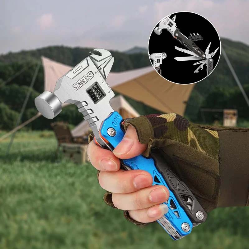 Multifunctional Stainless Steel Folding Body Ball Hammer