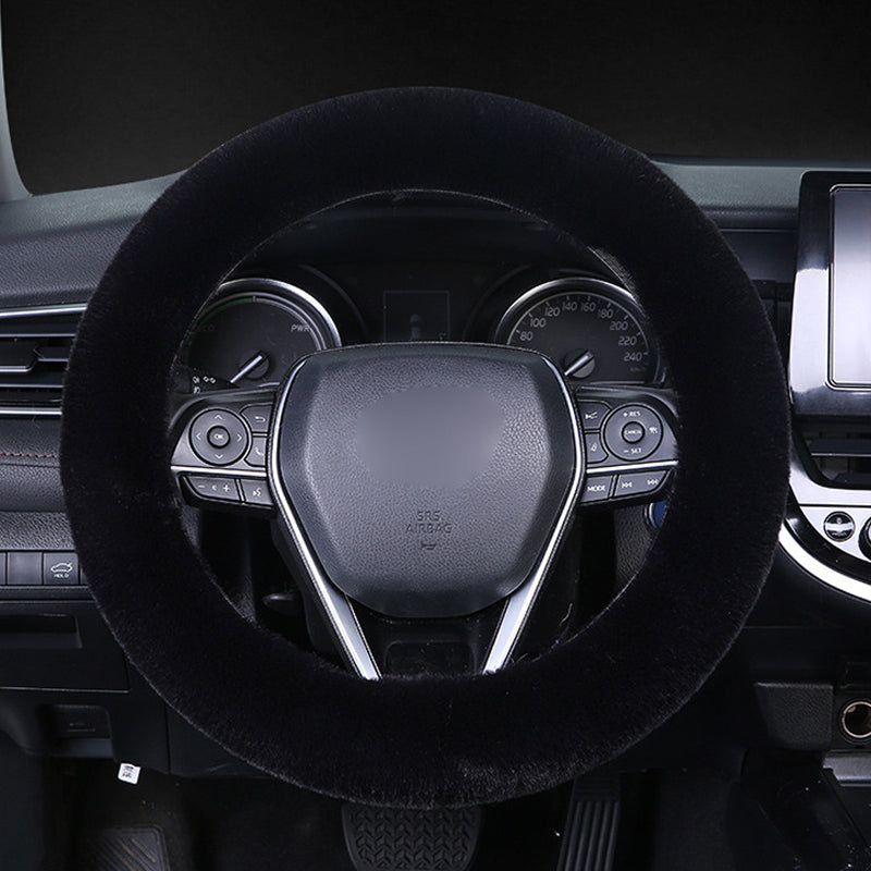 Universal Plush Steering Wheel Cover