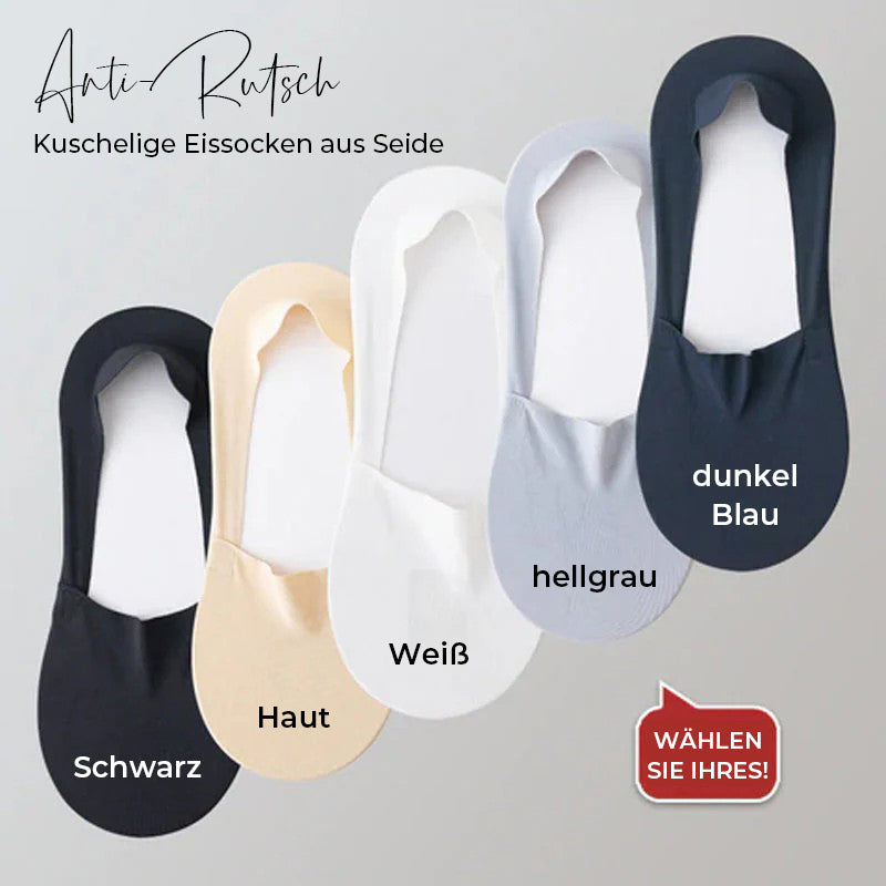 Anti-Slip Ice Silk Cozy Socks