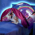 KidsDream - Kids Bed Tent - Create Magical Dreams With the Fantasy Tent - Easy Installation