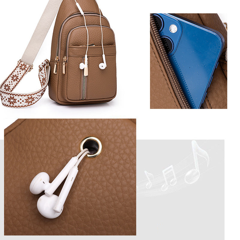Women's Casual Zipper Belt Bag