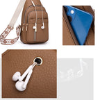 Women's Casual Zipper Belt Bag