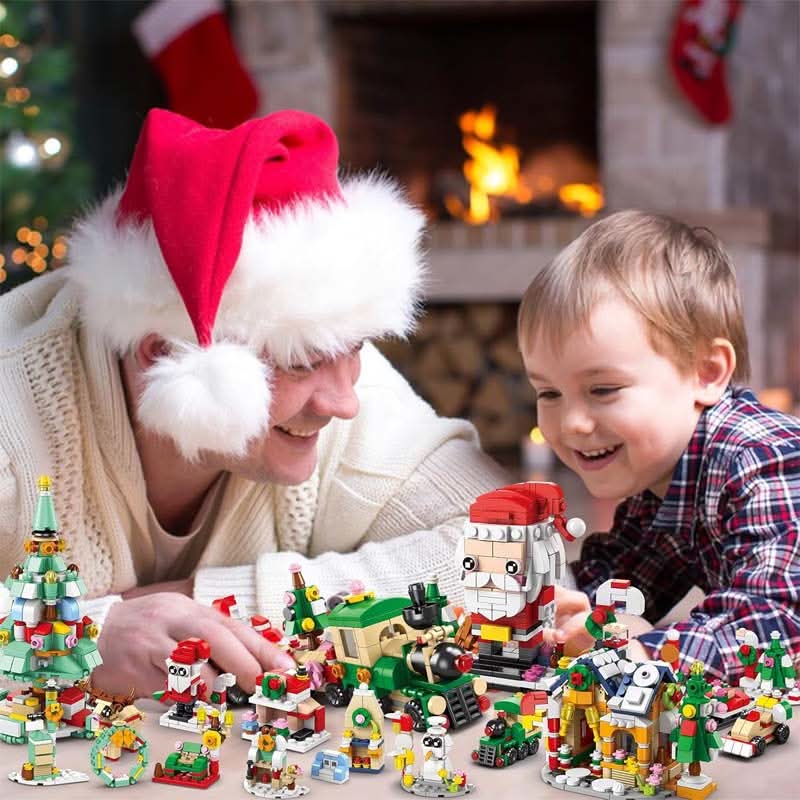 Creative Christmas building set for children aged 6 and over