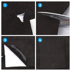 Microfiber self-adhesive car wrapping film
