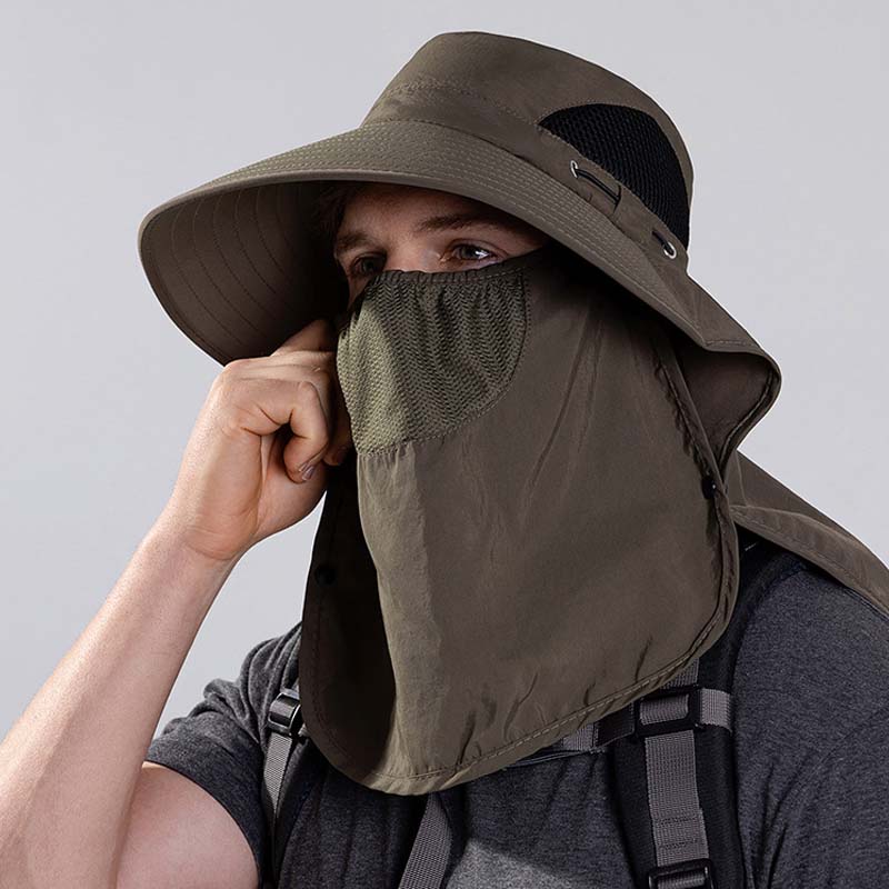 All-round protective fishing hat for outdoors