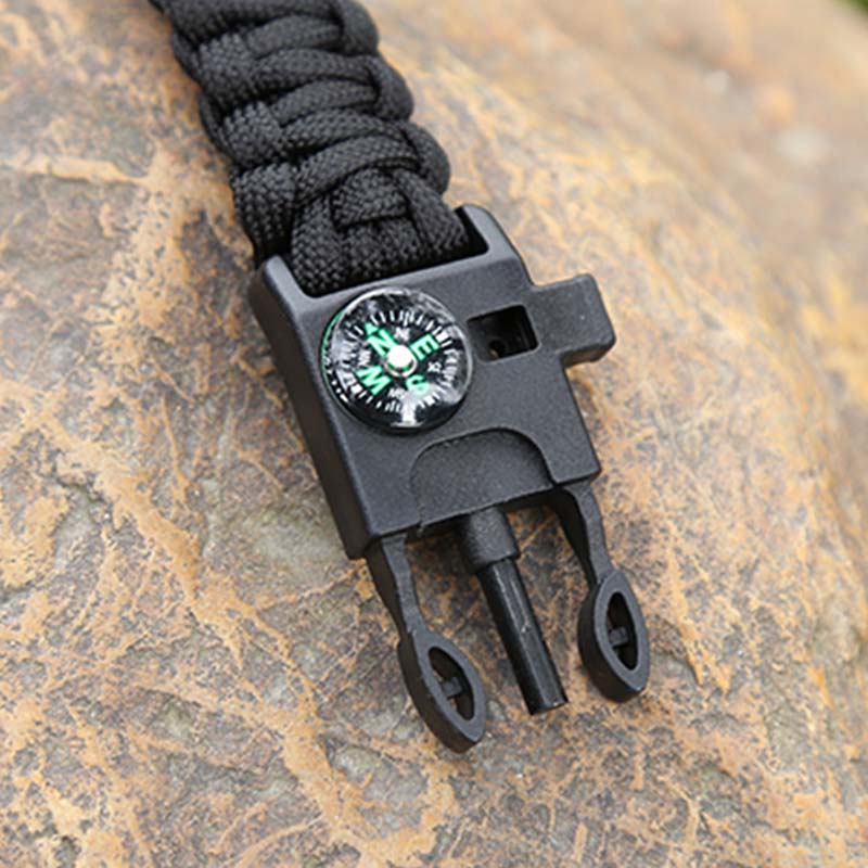 Multi-Functional Survival Paracord Bracelet