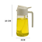 2-in-1 Olive Oil Dispenser and Sprayer for Cooking, Salad, Frying and BBQ