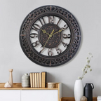 Large Wall Clock Black Modern | Elegant Wall Clock