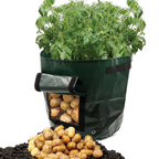 Planting bag for potatoes – Reusable and with viewing window