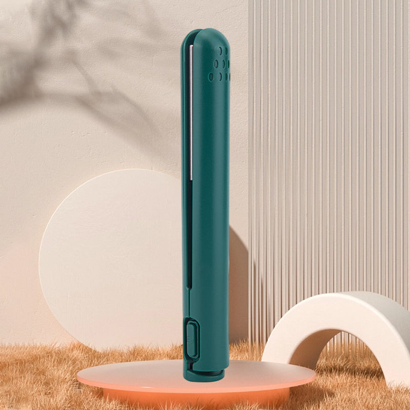 Mini curling iron with two uses
