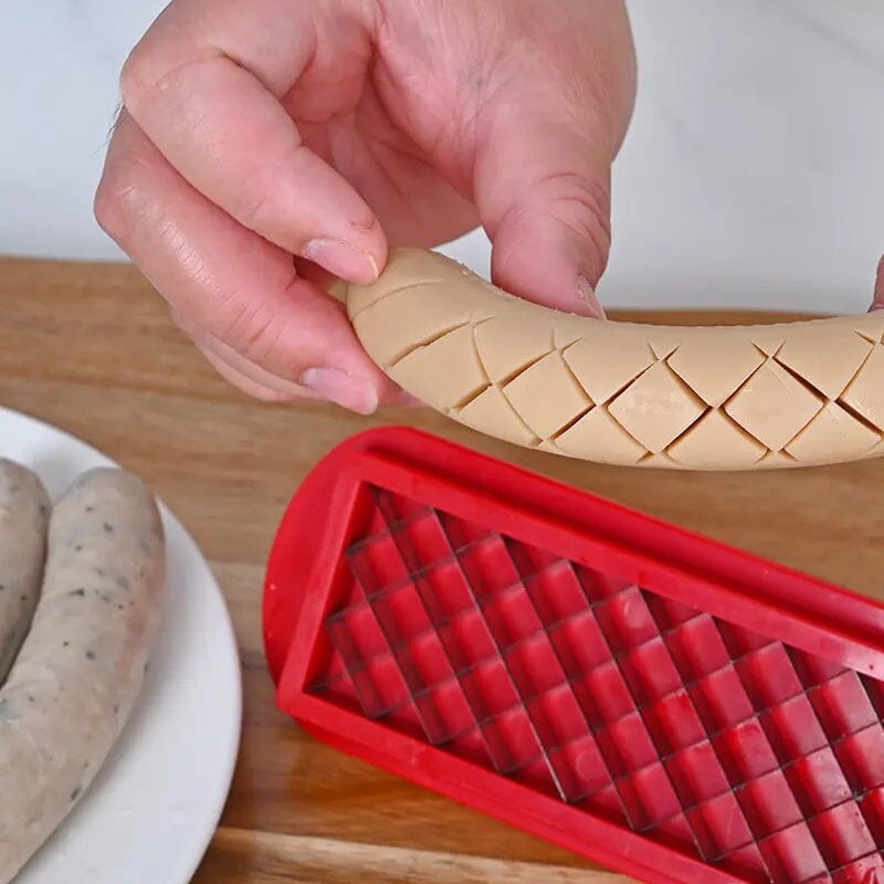 Perfect Criss-Cross Slots Hotdogs Cutter