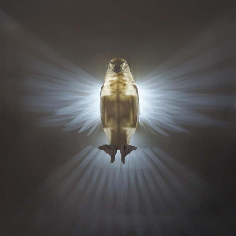 Spritz-cast Owl Eagle Night Light