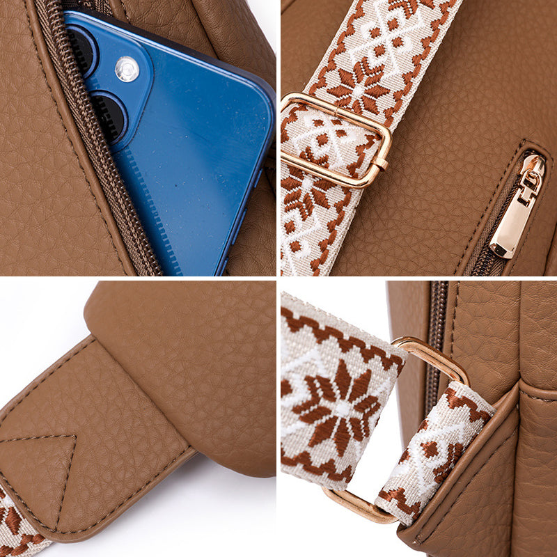 Women's Casual Zipper Belt Bag