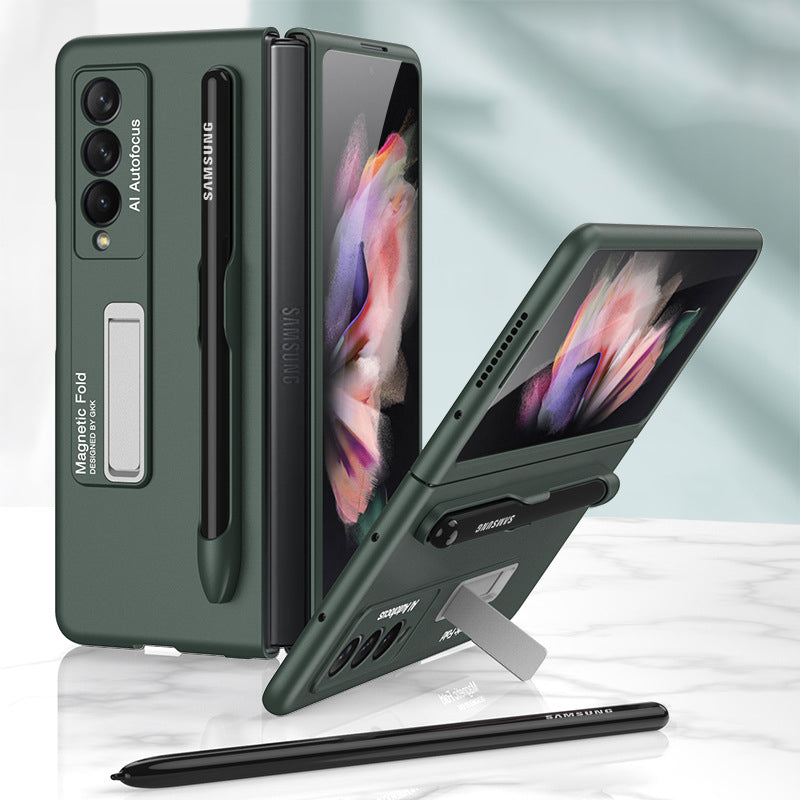 Fashion Kickstand Case with Pencil Slot for Samsung Galaxy Z Fold 3
