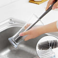 Universal bottle cleaning brush and cup brush