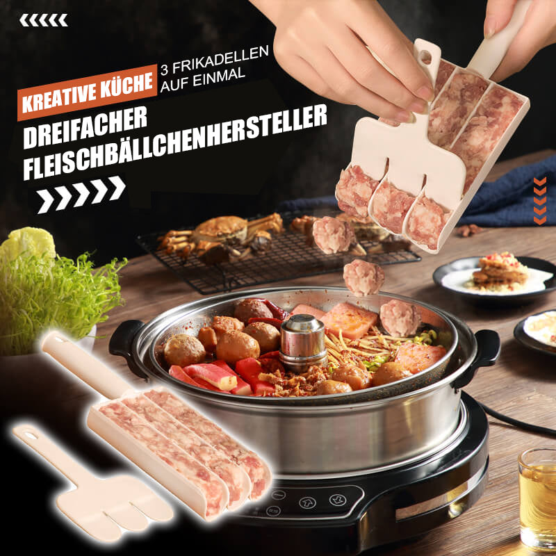 Creative Kitchen Triple Meatball Maker