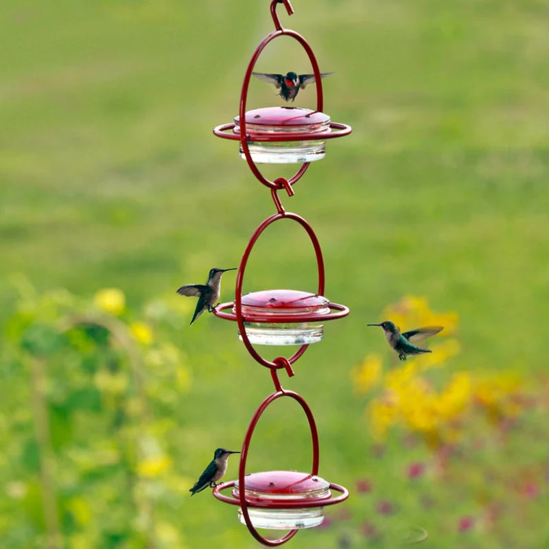 Simple Hummingbird Water Dispenser Made of Metal