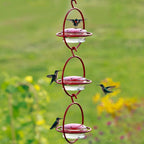 Simple Hummingbird Water Dispenser Made of Metal