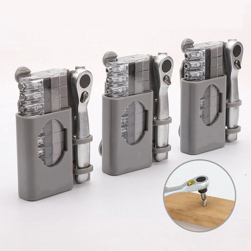 Mini screwdriver combination set positive and negative
