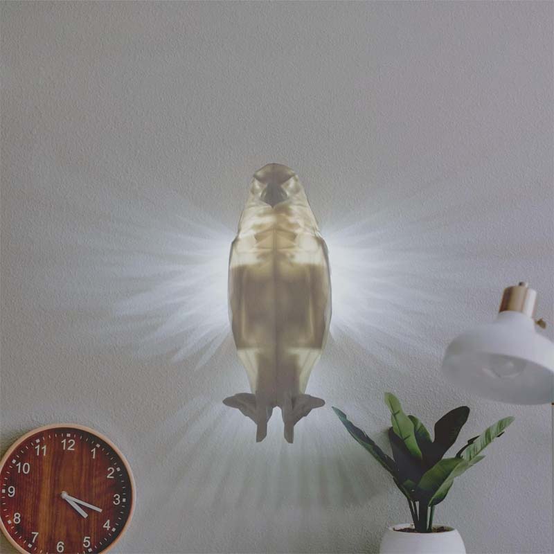 Spritz-cast Owl Eagle Night Light
