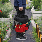42-Pocket Multifunctional Garden Tool Storage Bag – Large Storage for Tools