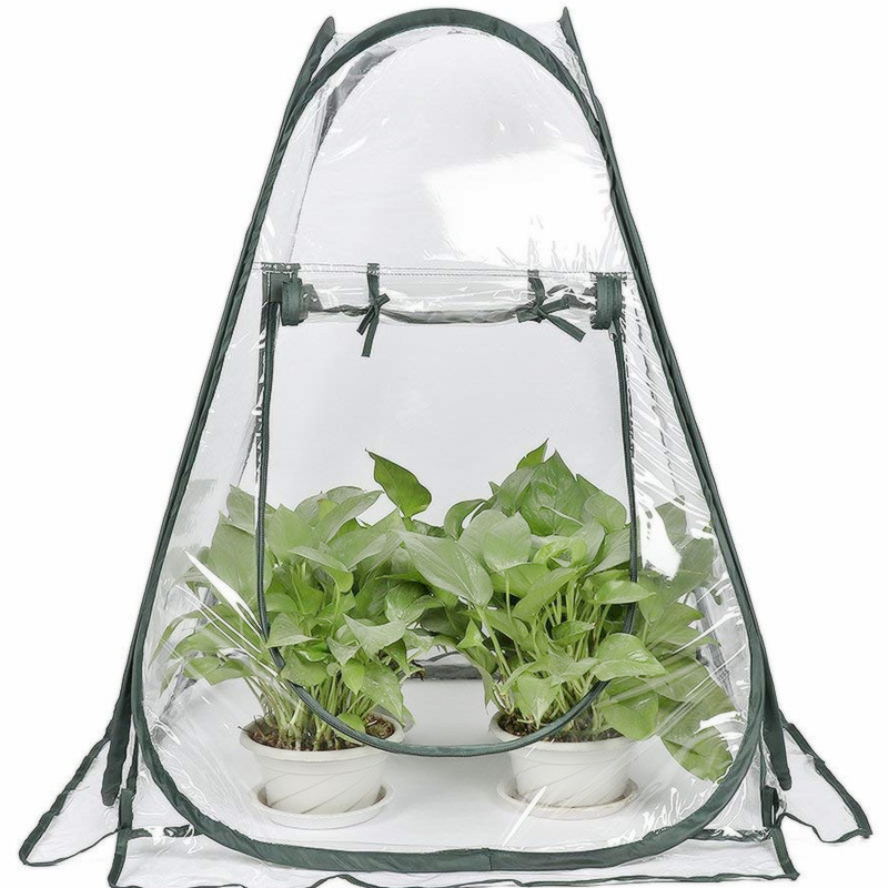 Compact Plant Protection Tent for Garden Plants – Transparent Greenhouse